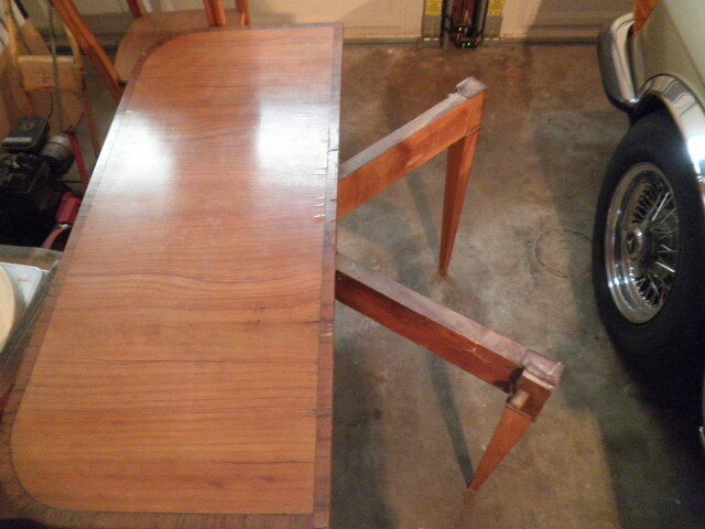 Antique Satinwood gateleg table gallery