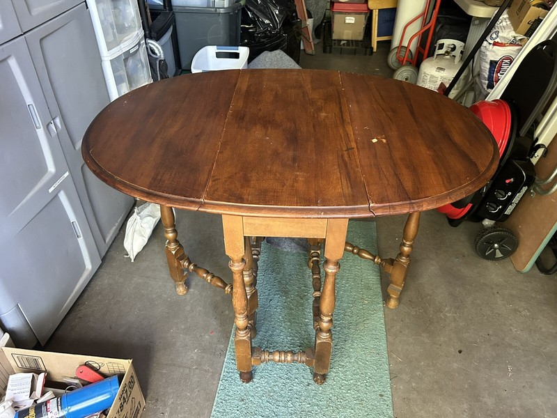 Antique 1800's English Gate-leg Table gallery