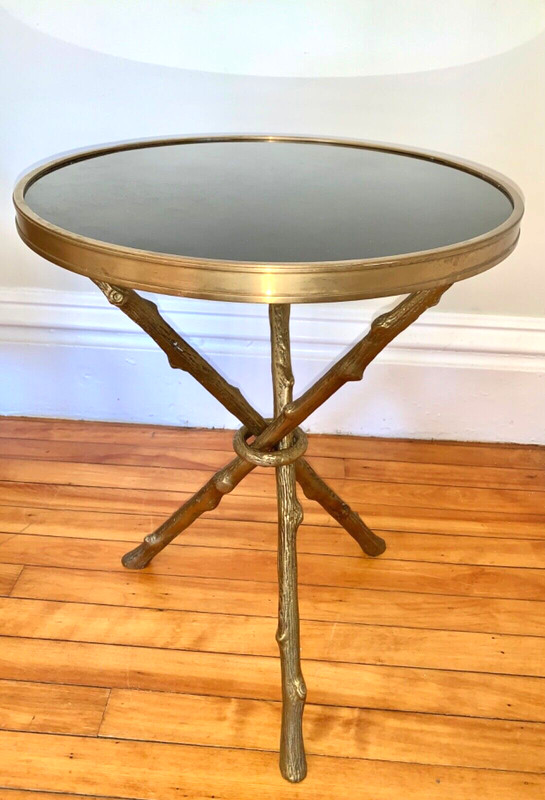Modern BRASS TWIG TABLE gallery