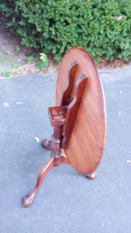 Antique 19th Century Mahogany Tilt Top Table