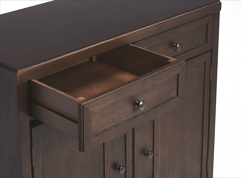 Imperial Coffee Console Cabinet gallery