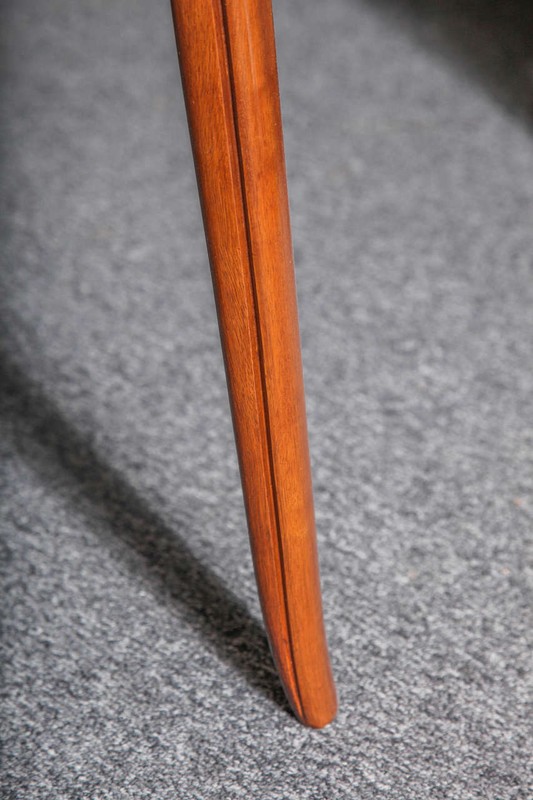 Walnut and Etched Glass Cocktail Table by Arredamento Borsani, Italy, 1940 gallery