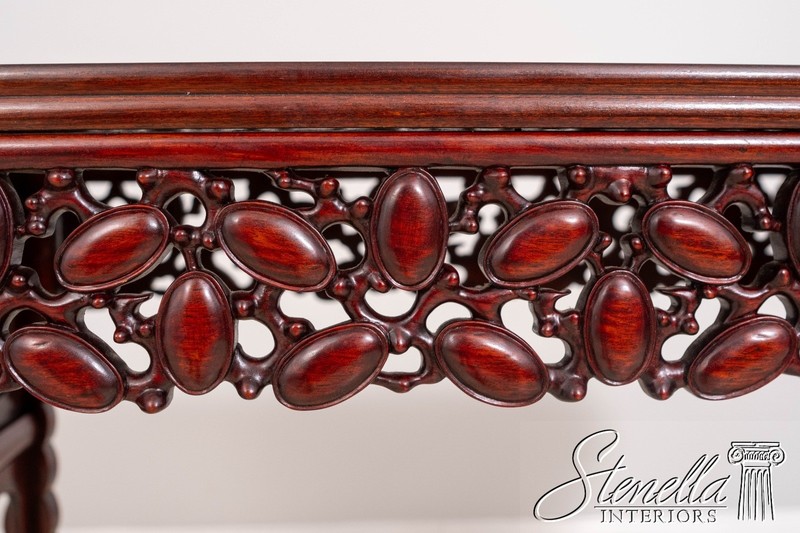 F71298: Vintage Rosewood Chinese Hand Carved Sofa Table gallery