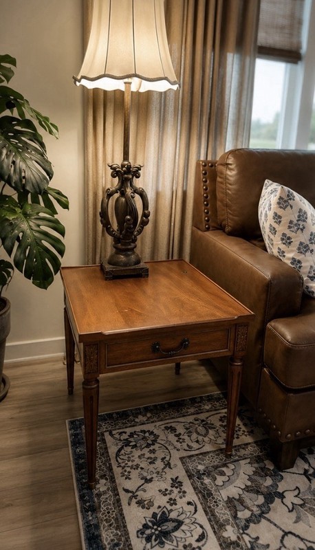 2 Vintage MCM Herendon End Table Set gallery