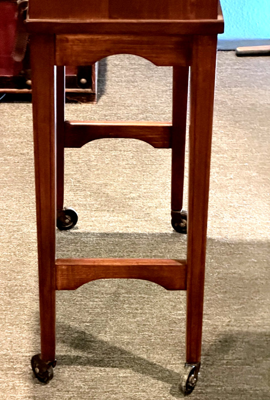 Mid Century Maple Podium 34x23x14 Rare Antique gallery