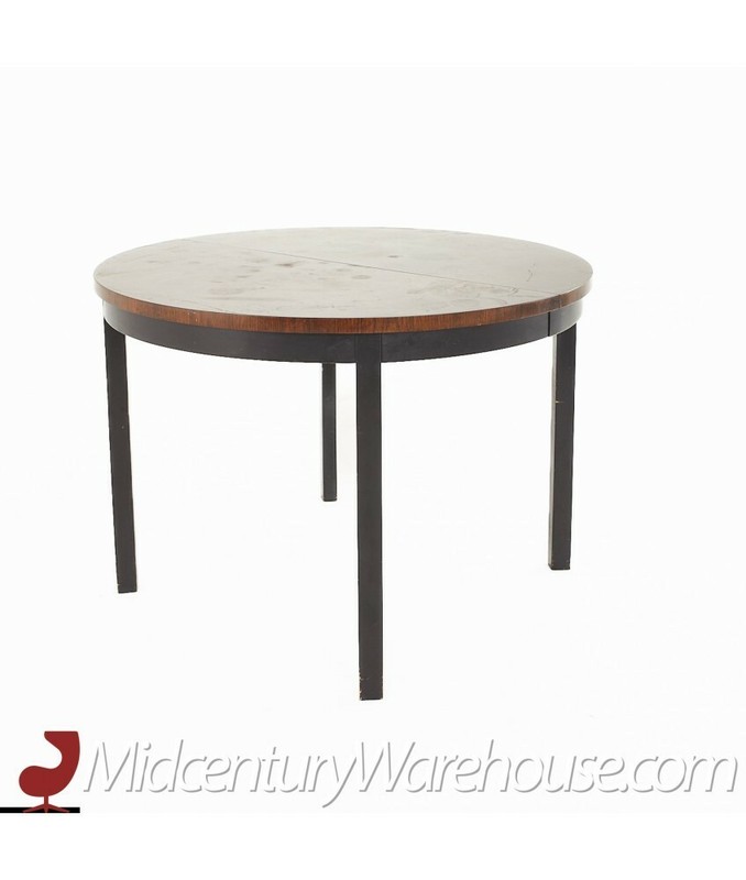 Founders Mid Century Rosewood Expanding Dining Table with 2 Leaves gallery