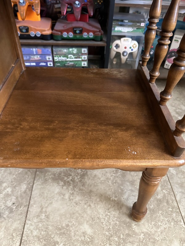 Baumritter Ethan Allen Mid Century Maple Magazine Rack End Table 2574 FREE SHIP gallery