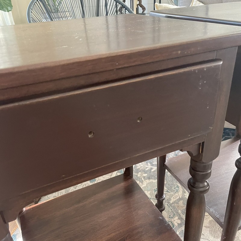 Baumritter Ethan Allen End Tables Set of Two gallery