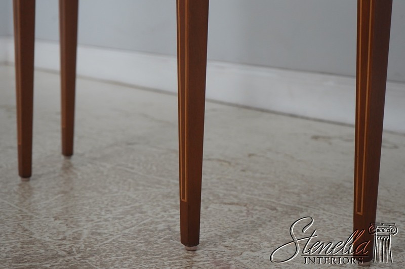 L73241: COUNCILL CRAFTSMEN Inlaid Mahogany Console Table gallery