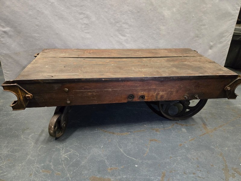 Railcart With Wood Top gallery