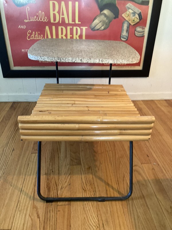 Vintage Ritts Co Wroughtan End Table 1954 gallery