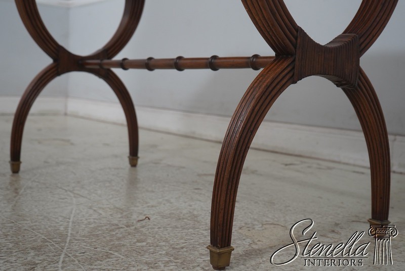 L70508: Regency Egyptian Revival Marble Top Console Table 2 Of 2 gallery