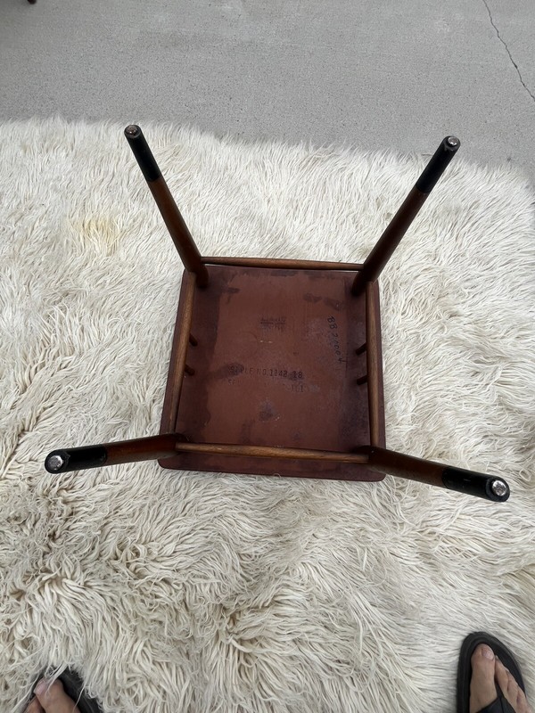 Mid Century Modern LANE Side table Style 1142 18 Vintage gallery