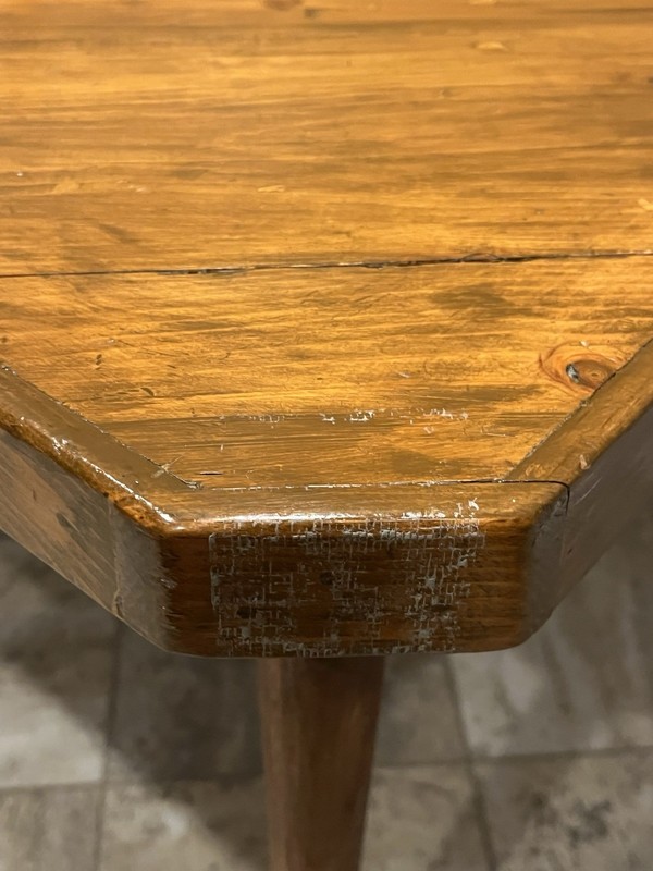 1950s-1960s Mid-Century Corner Table gallery