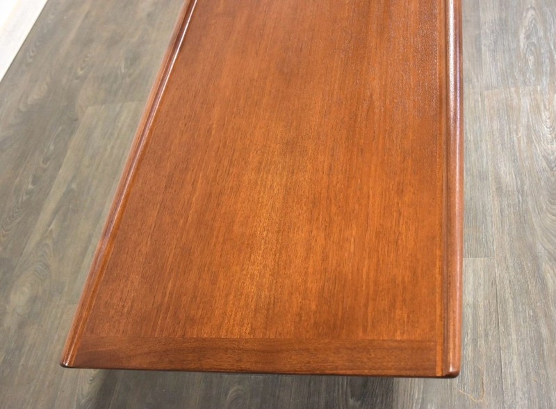 Grete Jalk Danish Modern Teak 63” Coffee Table gallery