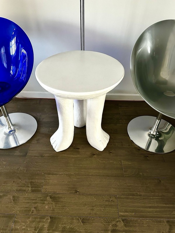 RARE STYLE OF JOHN DICKINSON AFRICA 3 LEGGED TABLE