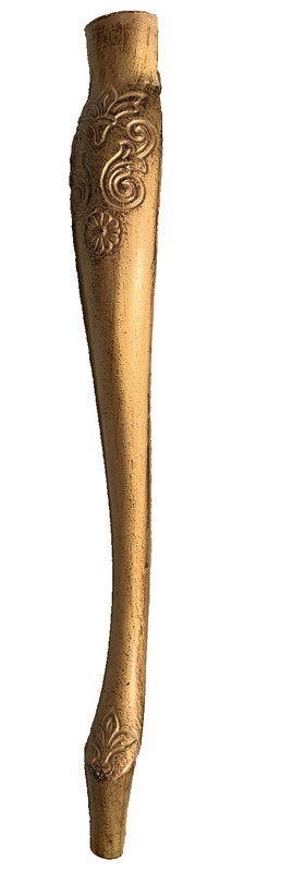 Vintage Gold Italian Florentine Nesting Tables replacement leg Made in Italy 16"