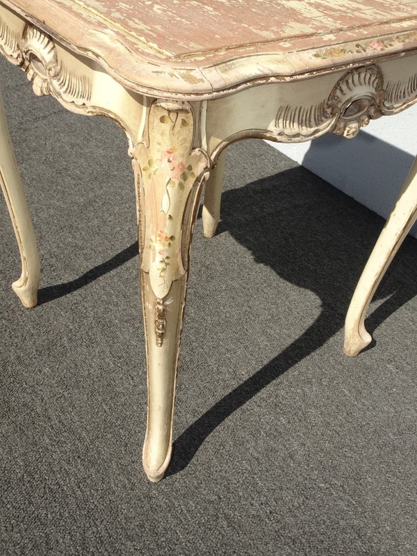 Vintage Rustic French Provincial End Table - Side Table Asis gallery
