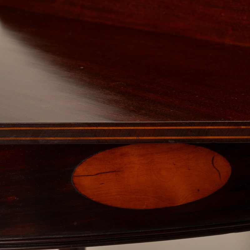 Antique 19th Century Georgian Flip Top Rotating Card Game Table Claw Ball Feet gallery