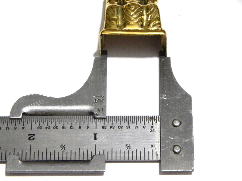 Duncan Phyfe Claw Feet Table Toe Cap Stamped Brass For Leg gallery