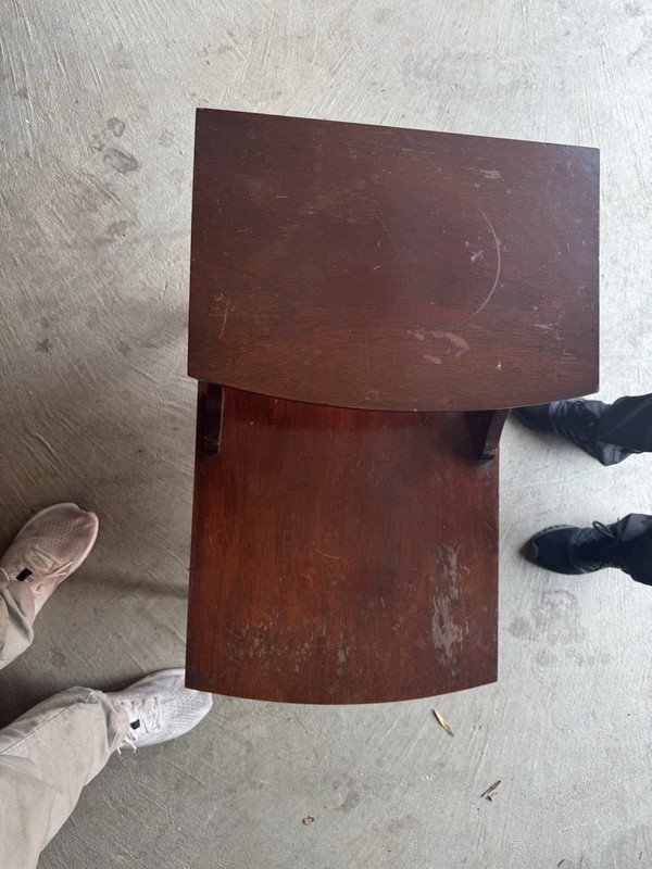 MCM #7640 Single Mersman End Table Genuine Mid Century Modern Tiered Step 2 Tier gallery