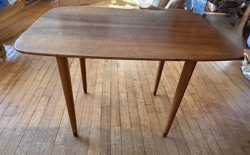 End Table- Ercol Mid-century- Solid Teak Wood Side Table