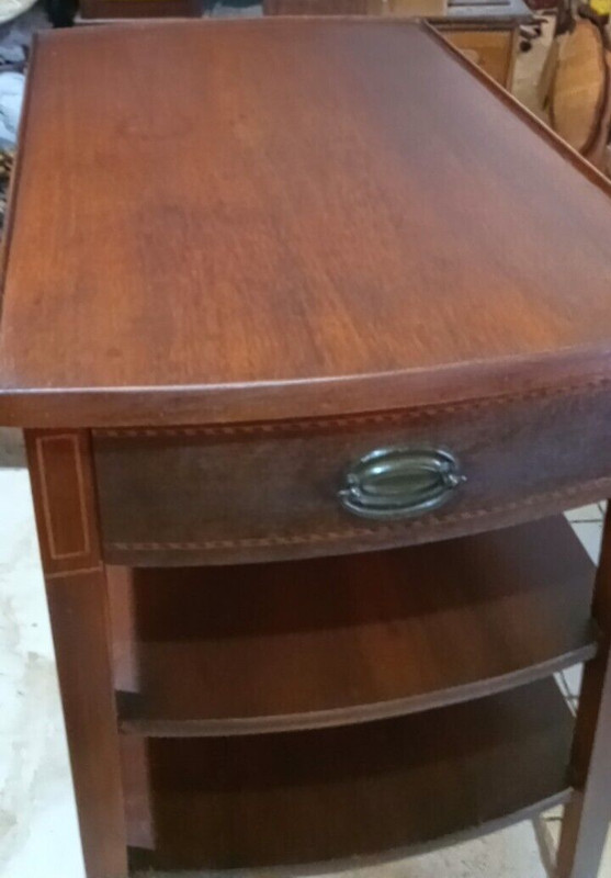 Mid Century Mahogany Hepplewhite End Table by Mersman (JLC-ET168) gallery