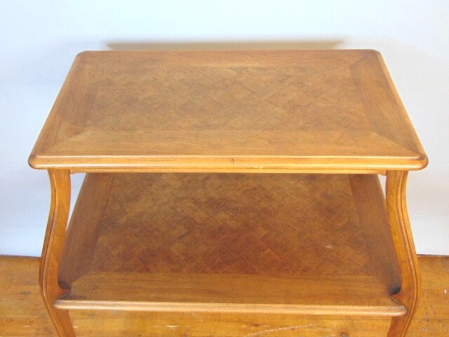 Vintage Antique Two Level Dinning Area Side Table gallery