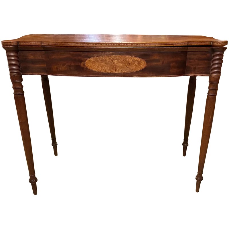 Fine Federal Mahogany Card or Gaming Table circa 1800