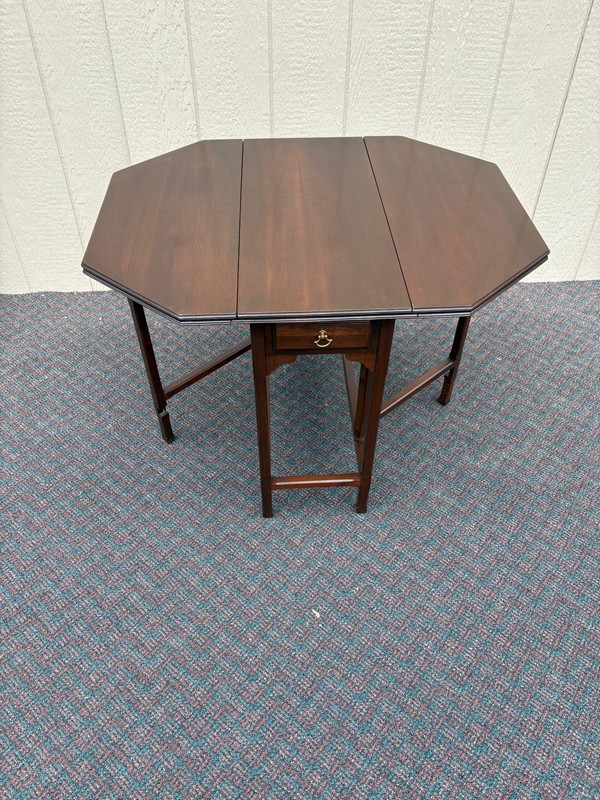67702 Ethan Allen Drop Leaf Table, Traditional Style, Solid Wood gallery
