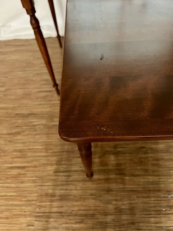 Vintage Mid Century Baumritter - Set of 3 - Solid Maple Nesting Tables 1960 gallery
