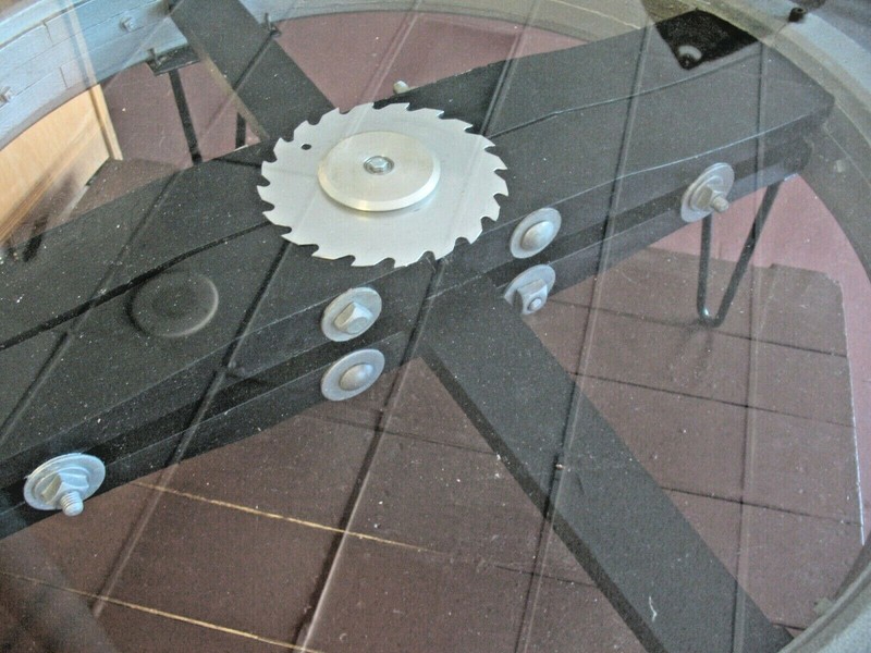 STEAMPUNK COFFEE TABLE INDUSTRIAL AGE MARVEL ALL VINTAGE COMPONENTS OOAK gallery