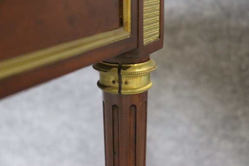 19th century Bronze Mounted Louis XVI French Napkin Table gallery