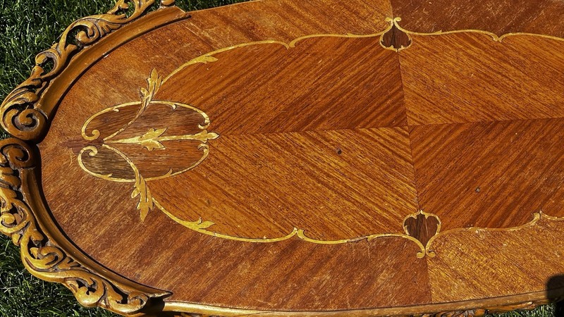 Vintage Oval Coffee Table gallery