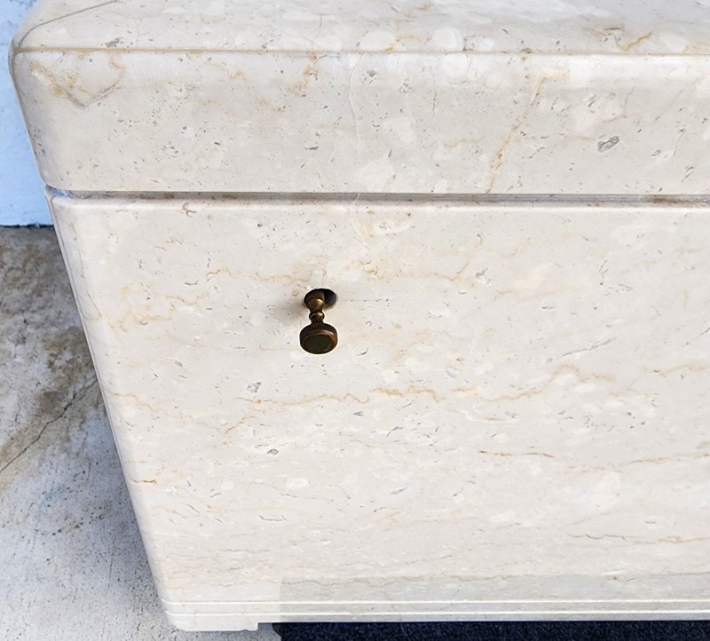 Side Center Table Marble Vintage Lighted Custom Made gallery