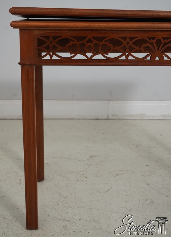 62932EC: BARTLEY Collection Chippendale Cherry Game Table gallery
