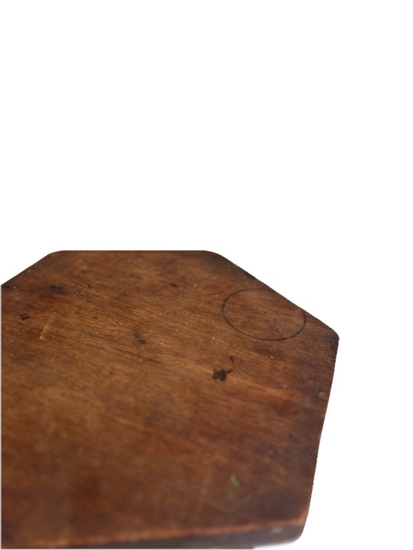 Vintage Mission Arts & Crafts Solid Wood Plant Stand 14”Tall Octagon Top gallery