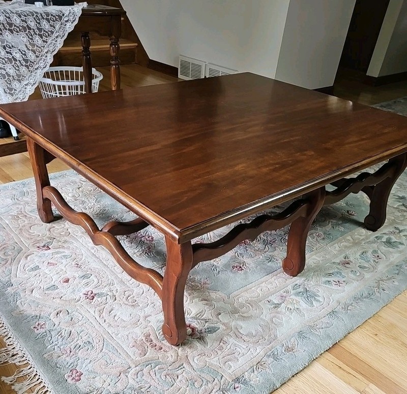 Drexel Heritage French Provincial Cherry Finish Coffee Table **LOCAL PICK UP**