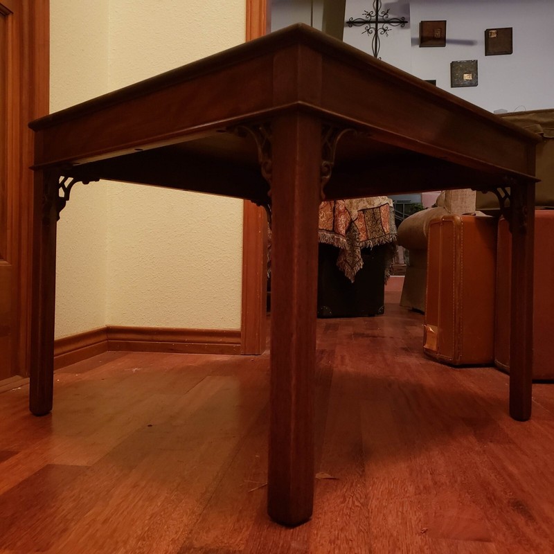 Imperial Mahogany coffee/cocktail/end contemporary look antique 1931 table gallery