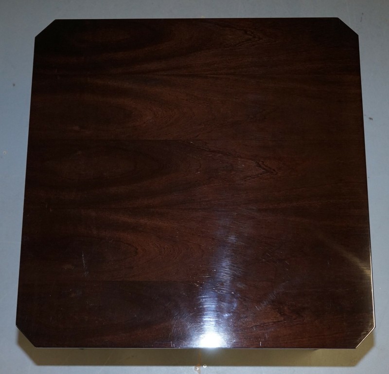 NEW DARK MAHOGANY BEVAN FUNNELL COFFEE TABLE OR LARGE SIDE END LAMP WINE TABLE gallery