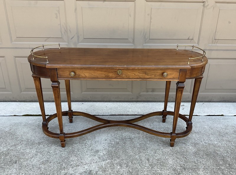 1960s Lane Altavista Virginia Long Console Table