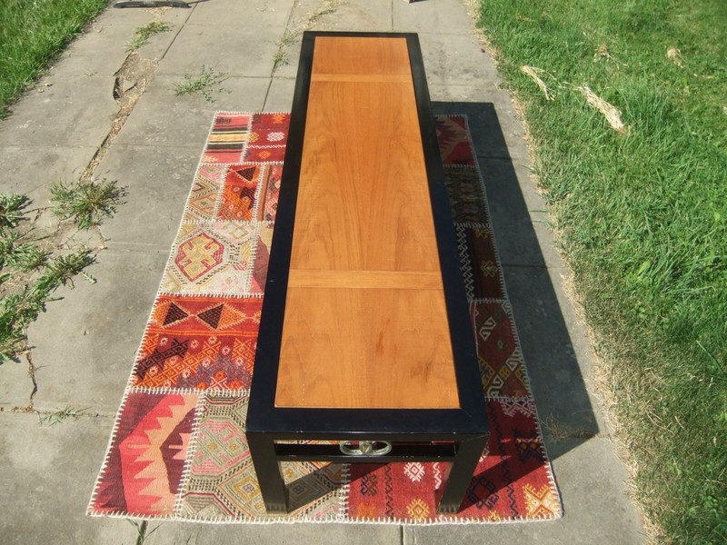 Mid Century Michael Taylor Far East Collection Teak Coffee Table Baker Furniture gallery