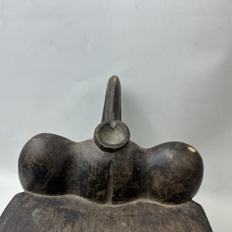 Carved Wooden Elephant Decor Stool Foot Rest Unique gallery