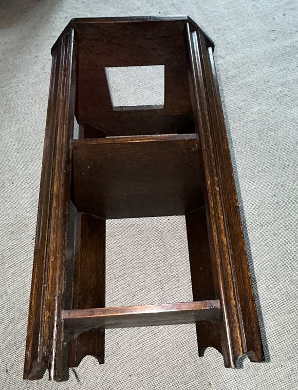 Heals Style Art Deco Octagonal Oak 3 Tiered Side/Smokers Table Circa 1930s gallery