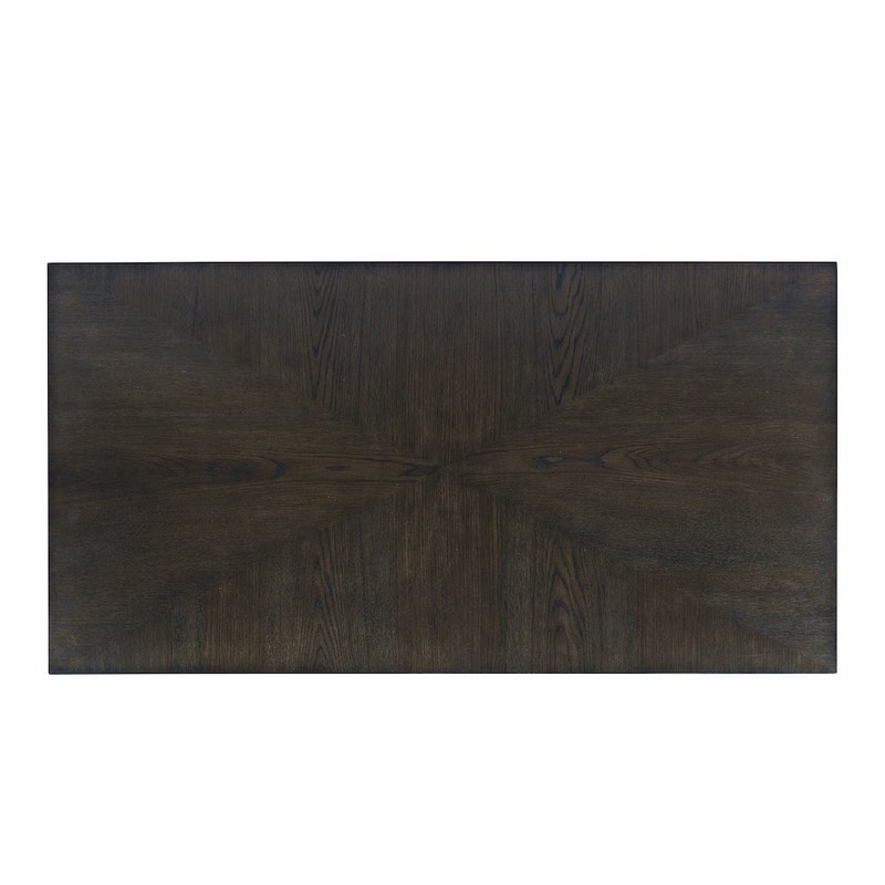 Modern Contemporary 50" Coffee Table with Storage Shelf and Hidden Casters gallery