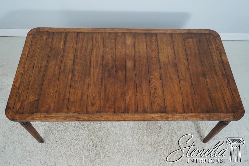 L72882: GUY CHADDOCK Distressed Finish Dining Room Table gallery