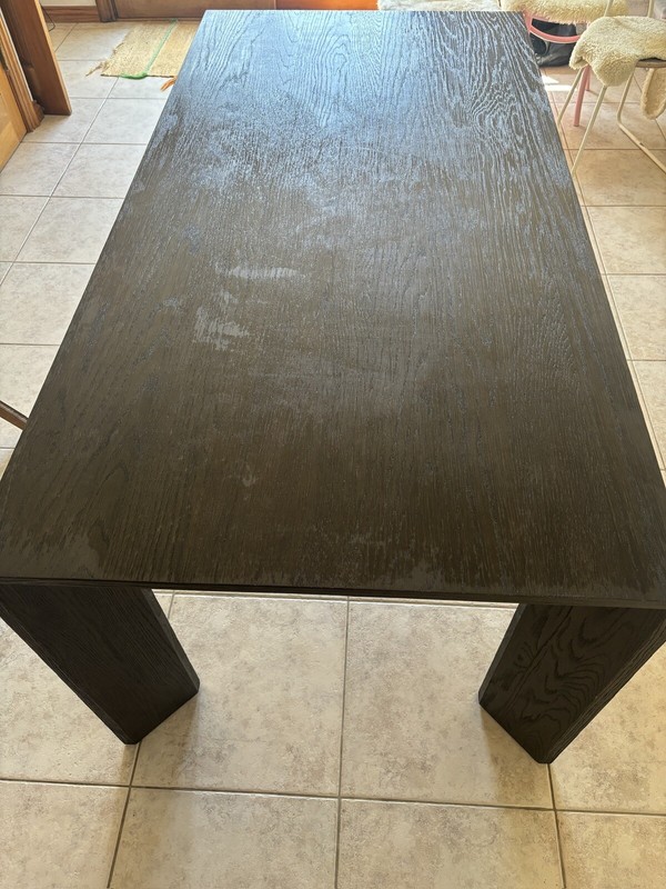 Restoration Hardware Furniture – Large Dark Wood Dining Room Table