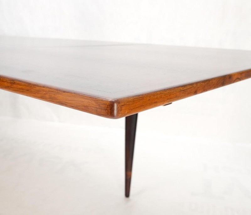 Danish Mid-Century Modern Moller Solid Rosewood Refectory Dining Table Mint! gallery