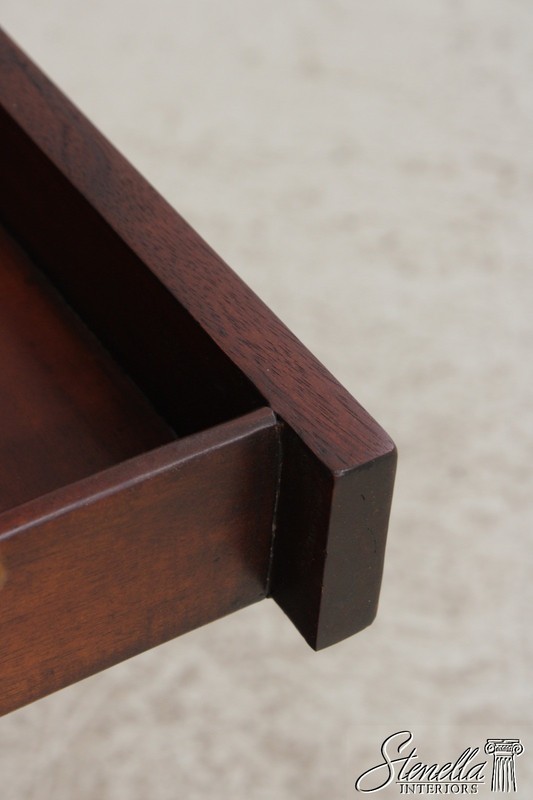 L72143: THEODORE ALEXANDER Mahogany Armoury Collection 1 Drawer Console Cabinet gallery