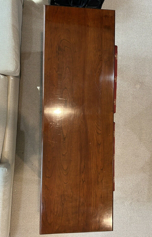 Harden Solid Cherry Sofa Consol Table & Bench Stool Set 52" gallery
